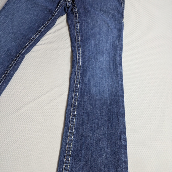 Ariat FR Work Jeans Womens 27R Blue Denim Mid Rise Bootcut Flame Resistant - Picture 7 of 12